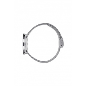Hodinky ARNE JACOBSEN BANKERS WHITE DIAL, MESH BAND, SILVER